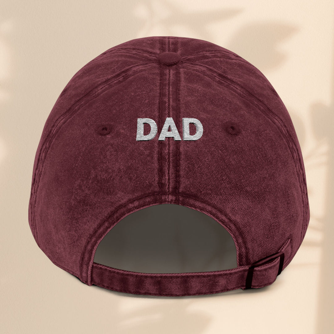 Vintage Embroidered Baseball Cap for Camping Dads