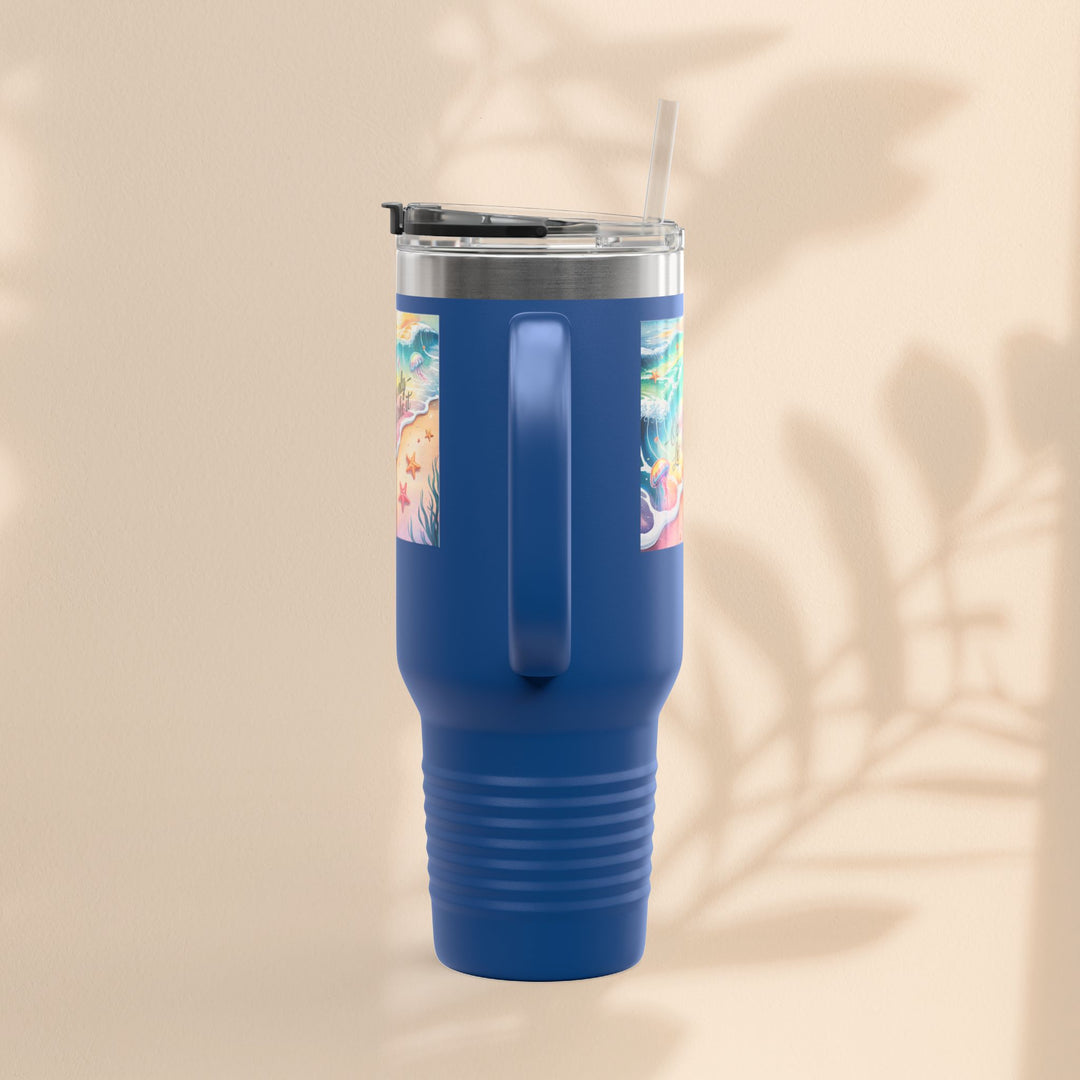 Ocean Vibes Insulated Travel Mug, 40oz