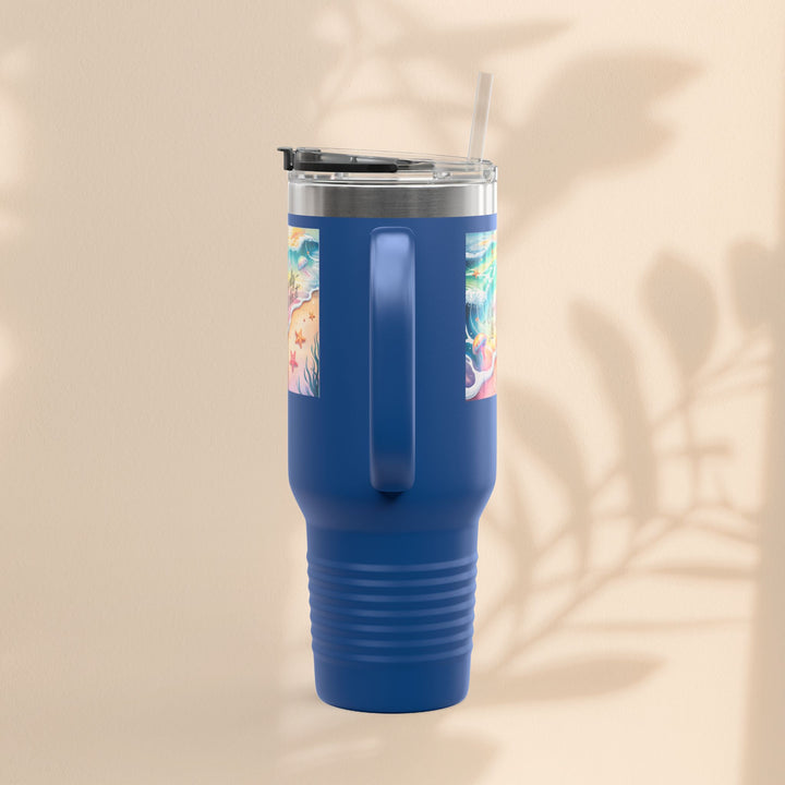 Ocean Vibes Insulated Travel Mug, 40oz