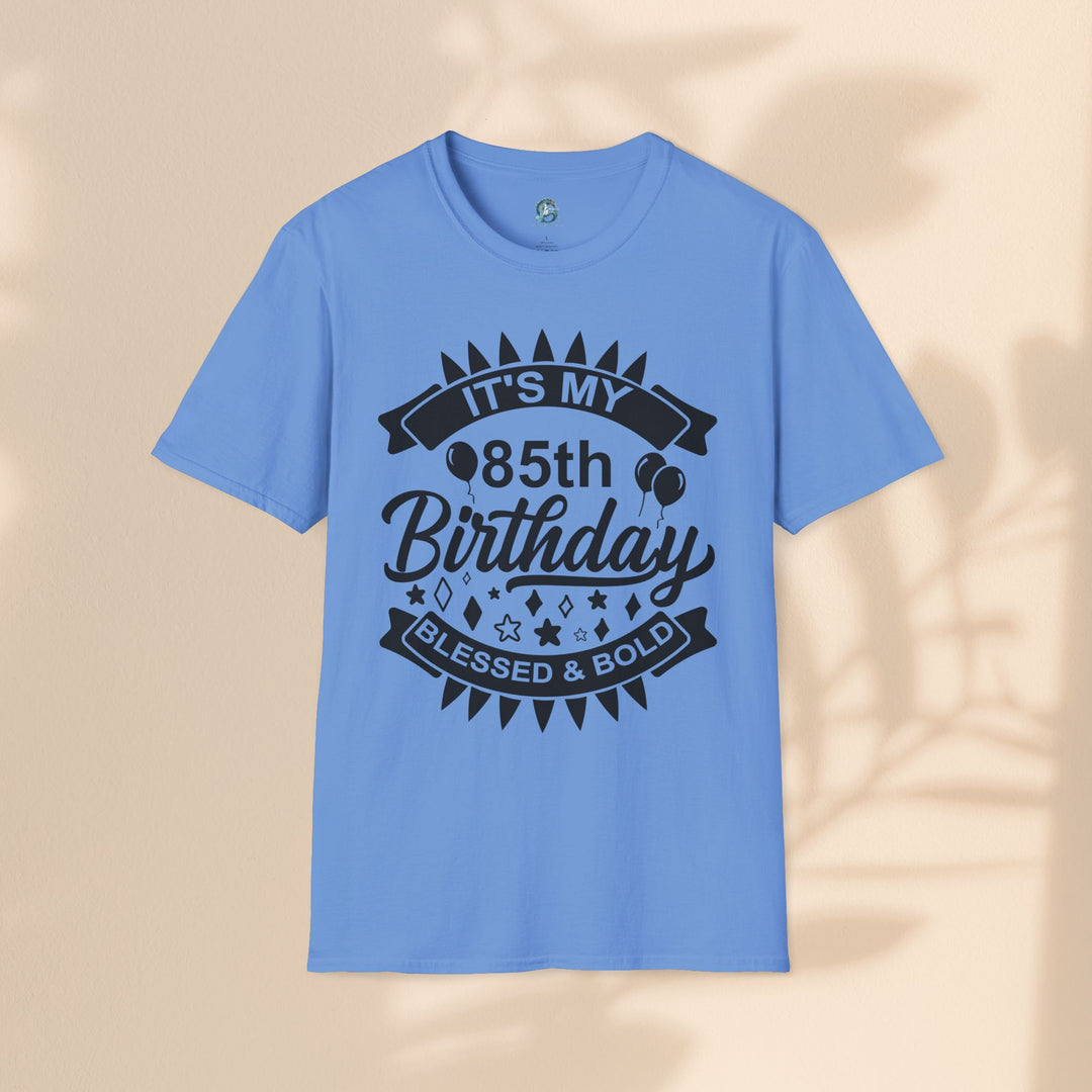 85th Birthday Celebration T-Shirt, Unisex Softstyle Tee for 85th Birthday, Milestone Birthday Gift, Birthday Party Outfit, Cute [...]