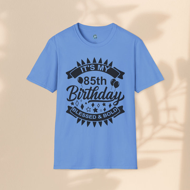 85th Birthday Celebration T-Shirt, Unisex Softstyle Tee for 85th Birthday, Milestone Birthday Gift, Birthday Party Outfit, Cute [...]