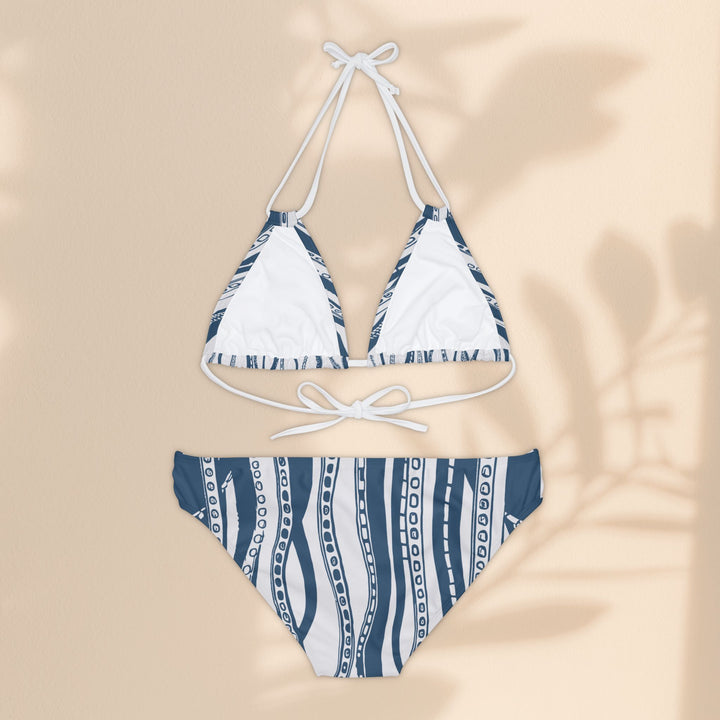 String Bikini Set - Downward Octopus