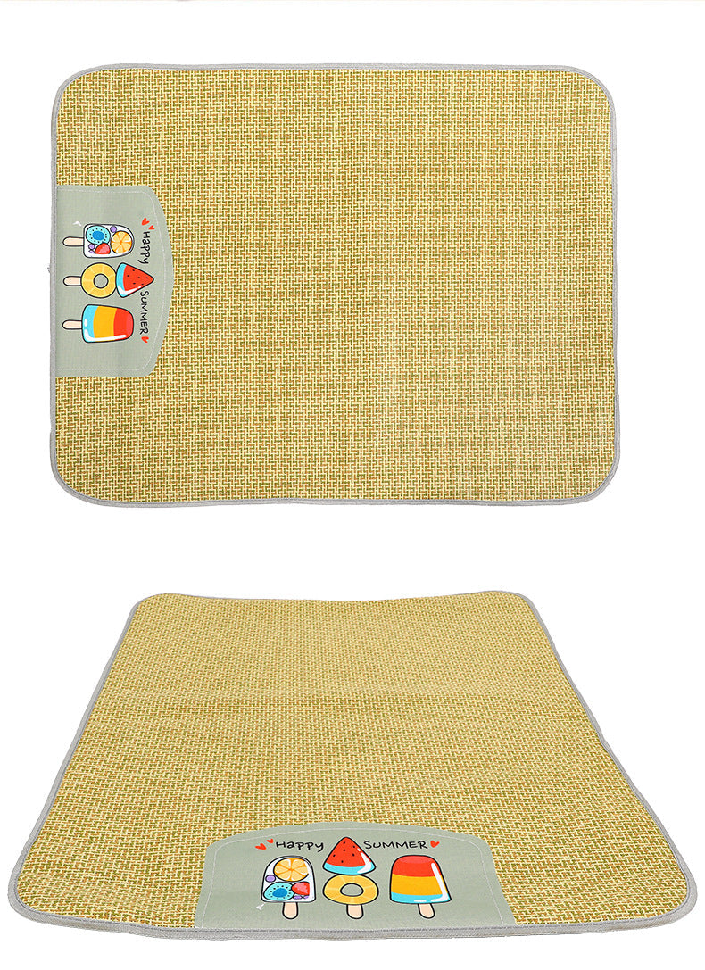 Pet Mat Ice Cool Grass Mat Dog's Nest