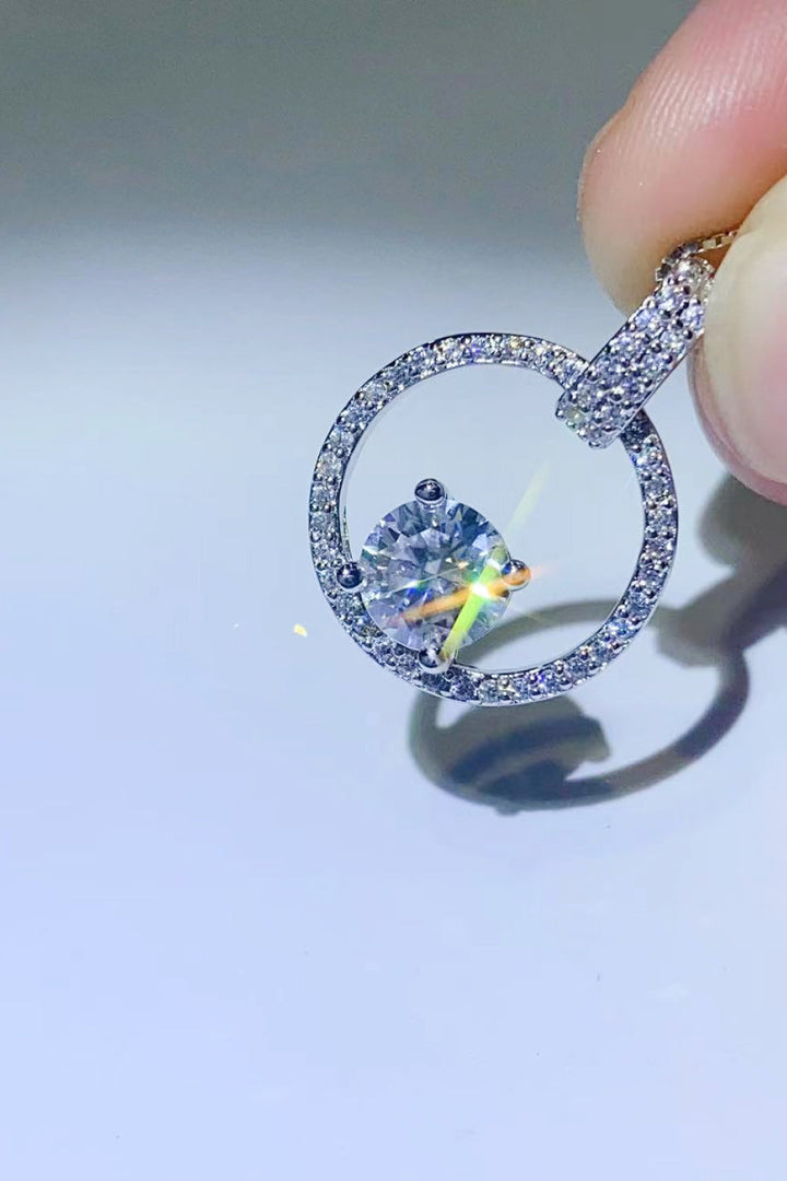 1 Carat Sparkala™ Moissanite Necklace – 925 Sterling Silver