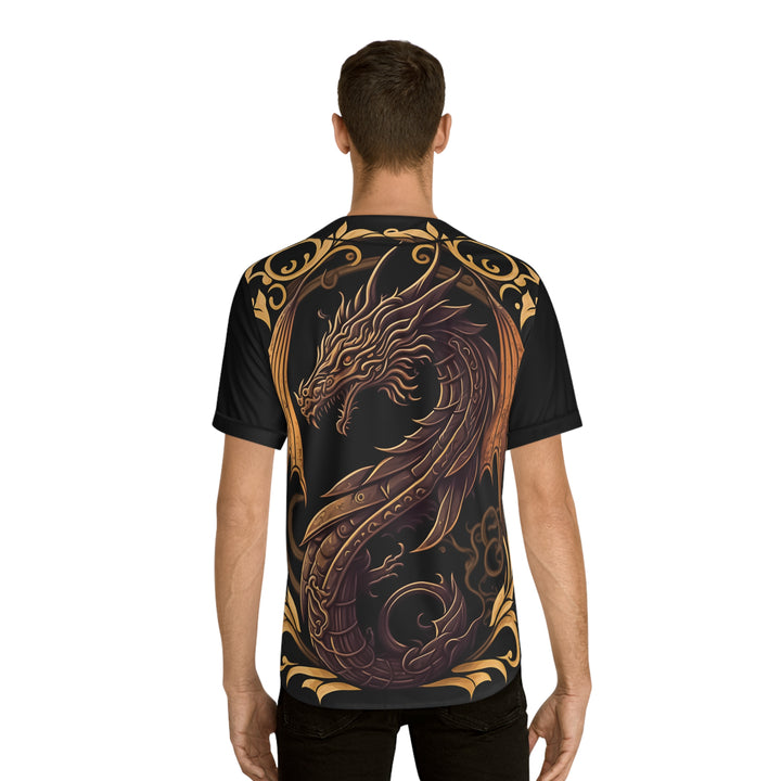 Men's Baseball Jersey - Golden Dragon