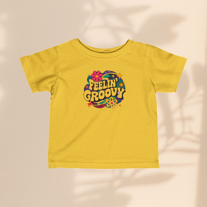 Infant Fine Jersey Tee - Feeling Groovy