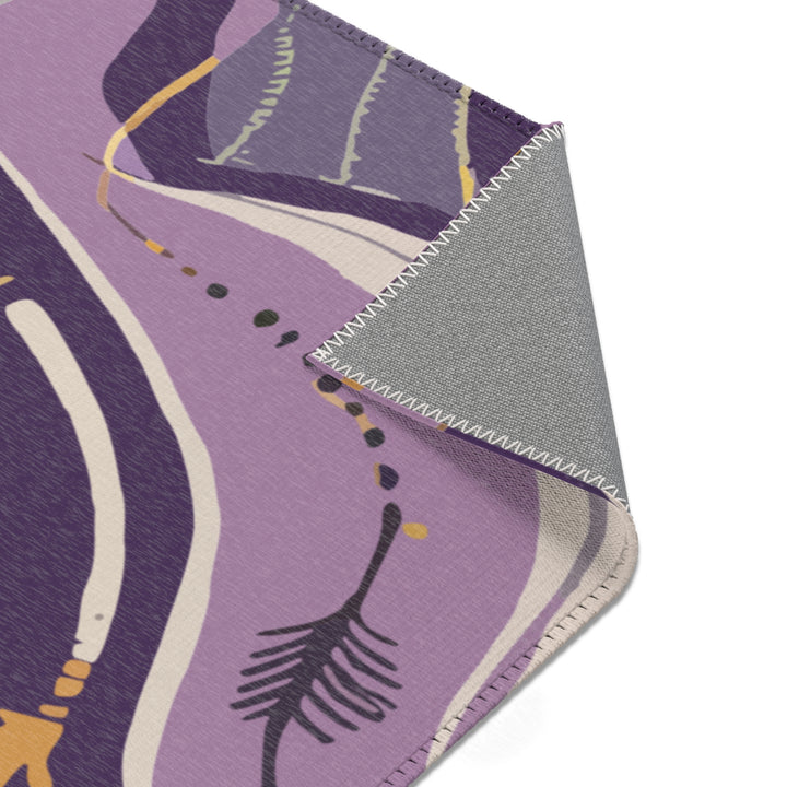 Purple Ocean Area Rug