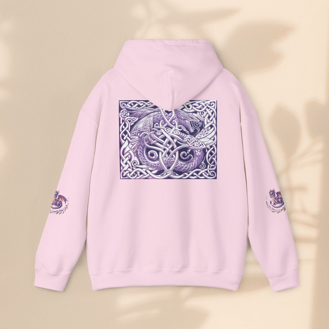 Celtic Dragon Hoodie, Gift for Fantasy Lovers