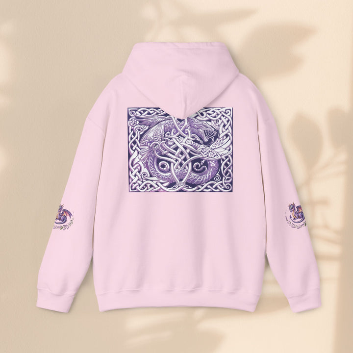 Celtic Dragon Hoodie, Gift for Fantasy Lovers