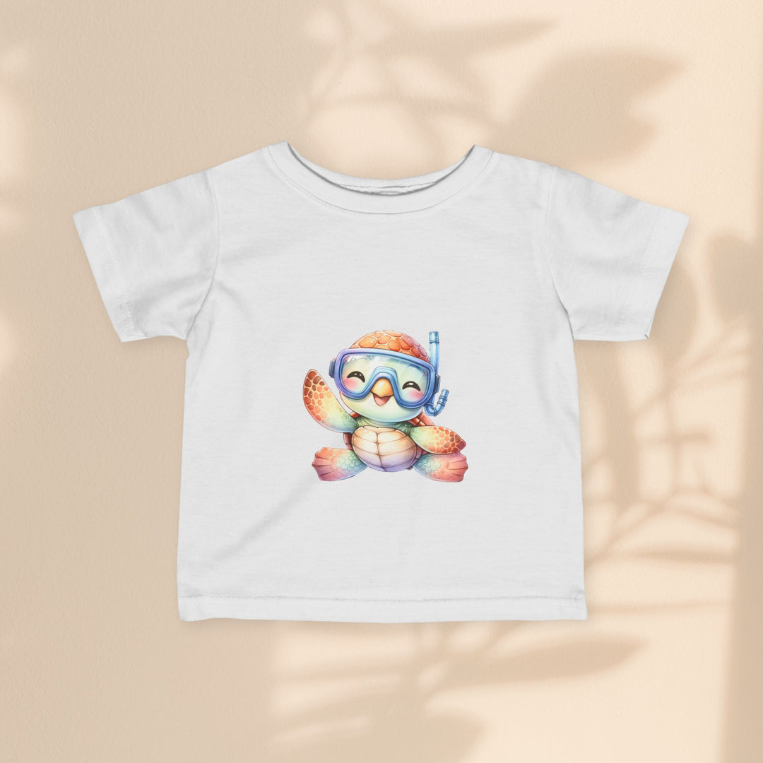 Infant Fine Jersey Tee - Terry Turtle