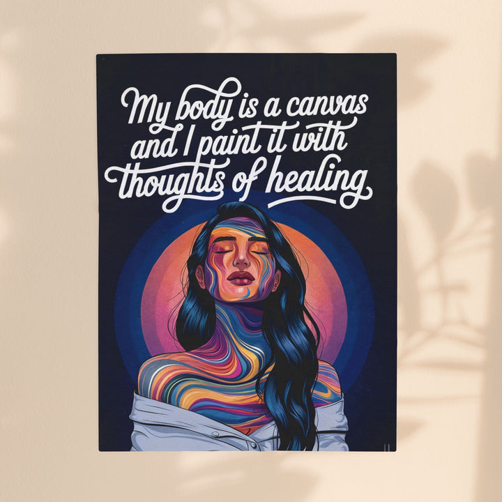 Plush Blanket - Thoughts of Healing