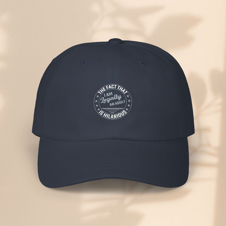 The Fact That I'm Legally An Adult is Hilarious Tactical Cap, Mens & Womens Fashion, Outdoor Gatherings, Birthday Gift, Father's Day Gift