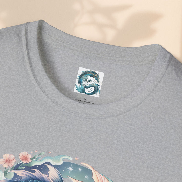 Pisces Zodiac T-Shirt, Softstyle Tee, Astrological Gift, Horoscope Apparel, Birthday Gift for Pisces, Astrology Merch