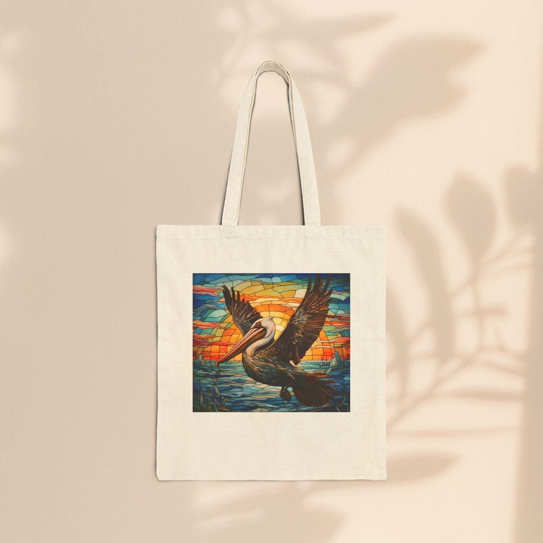 Cotton Canvas Tote Bag - Pelican