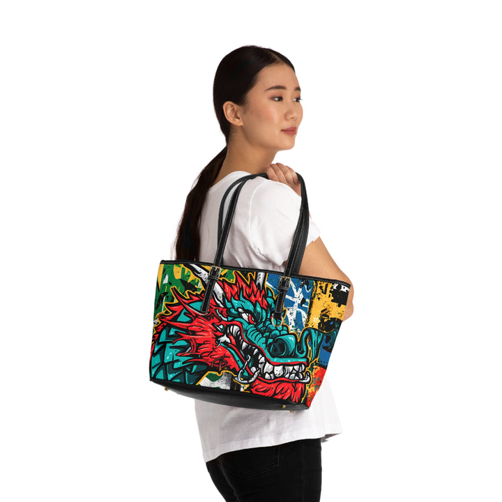 Shoulder Bag - Street Dragon PU Leather