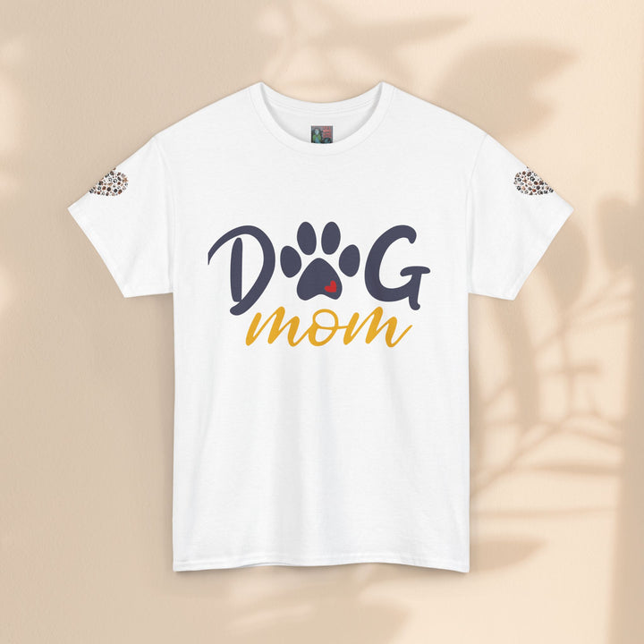 Dog Mom Unisex Heavy Cotton Tee - Cute Pet Lover Shirt for Every Occasion