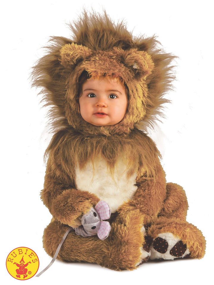 Baby Lion Cub Costume Romper - Infant Animal Outfit with Hood