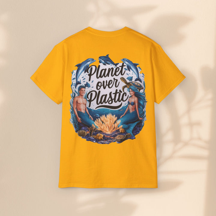 Unisex Ultra Cotton Tee - Planet Over Plastic