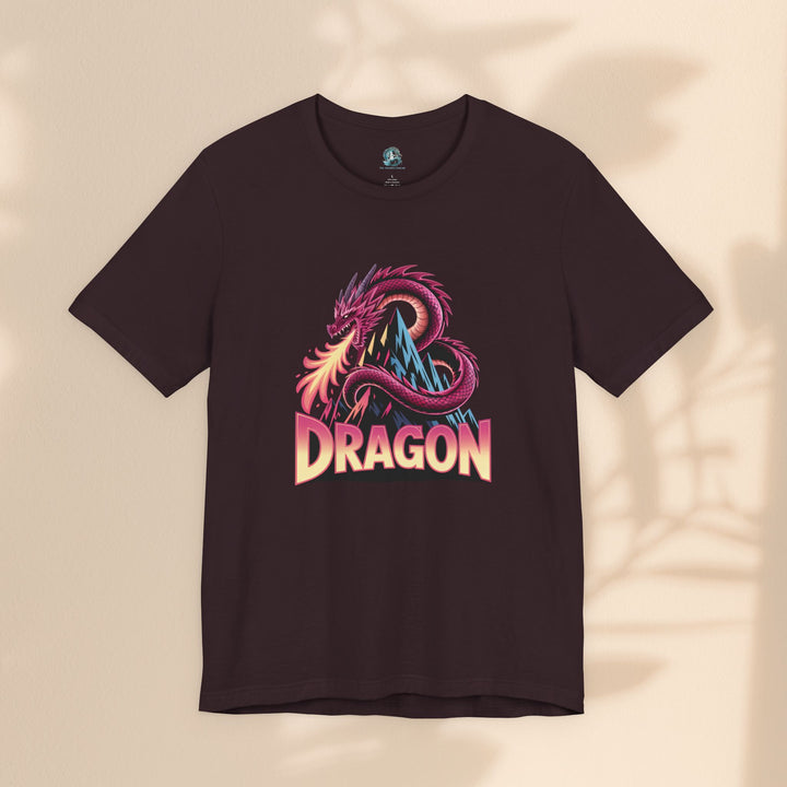 Dragon Graphic Tee, Unisex T-Shirt, Fantasy Shirt, Gift for Gamers, Dragon Lovers Shirt, Casual Wear, Unique Apparel