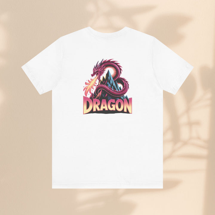 Dragon Graphic Tee, Unisex T-Shirt, Fantasy Shirt, Gift for Gamers, Dragon Lovers Shirt, Casual Wear, Unique Apparel