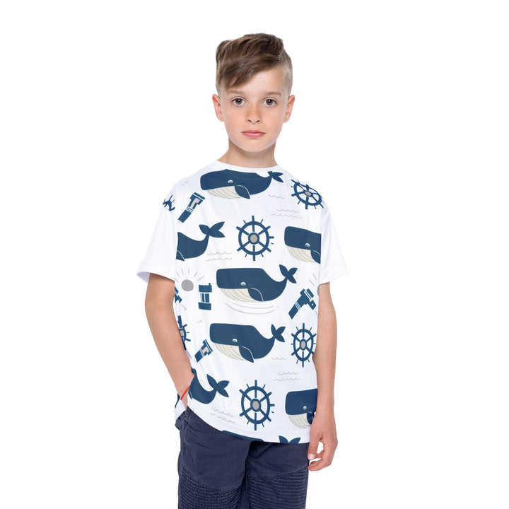 Kids Sports Jersey - Little Whales