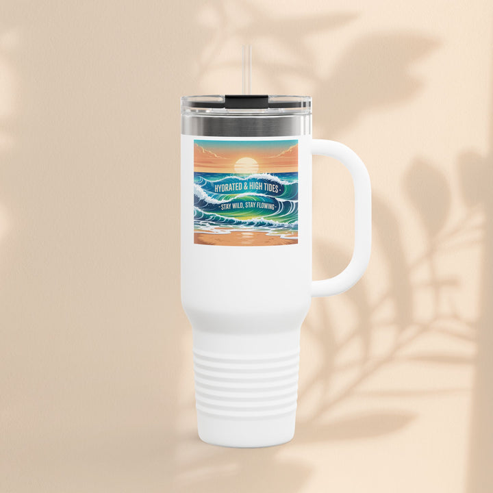 Ocean Wave Insulated Travel Mug, 40oz