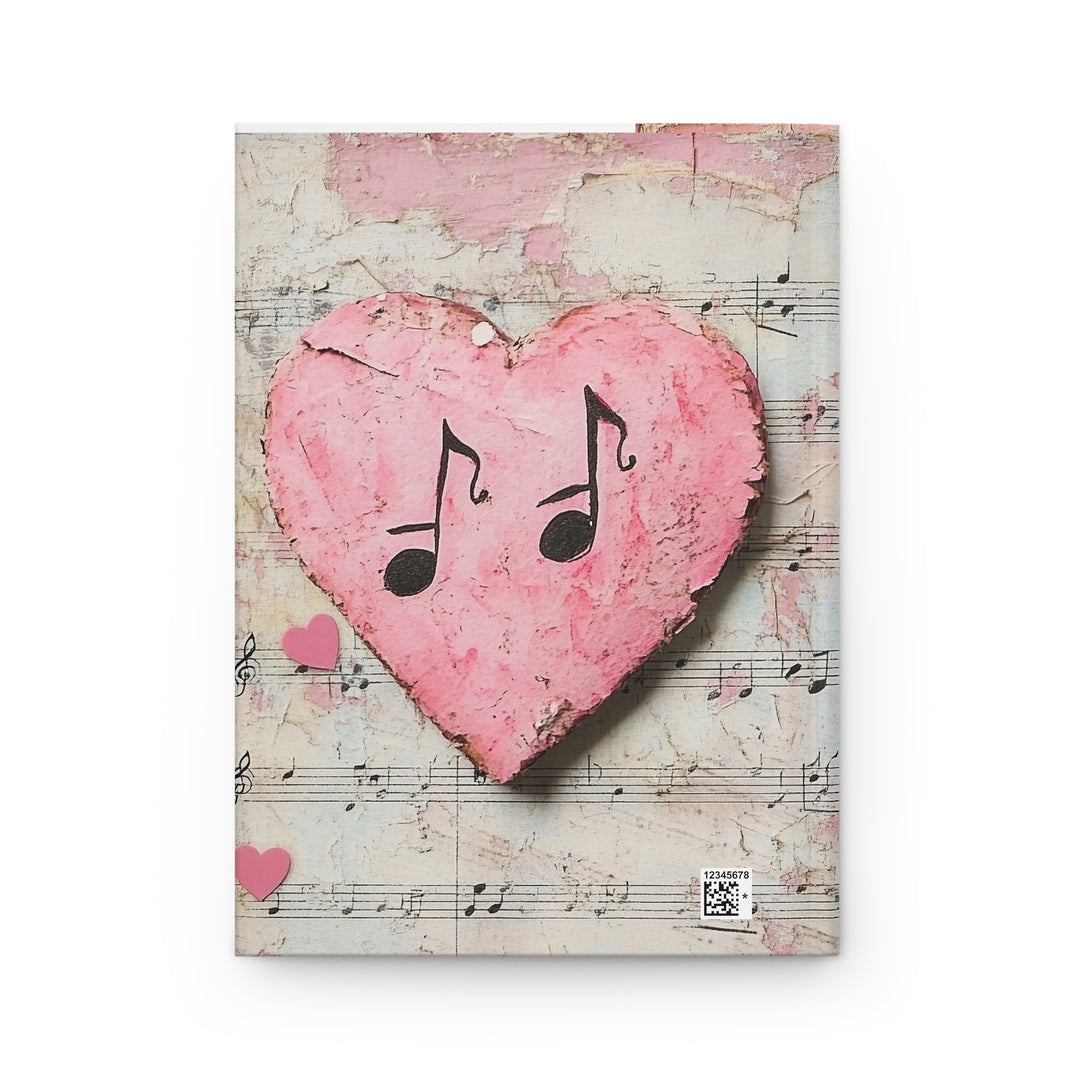 Hardcover Journal Matte - Two Hearts