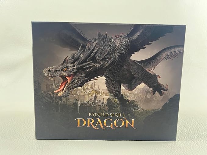 Dragon Painting Craft Kit for Kids With Castle Puzzle