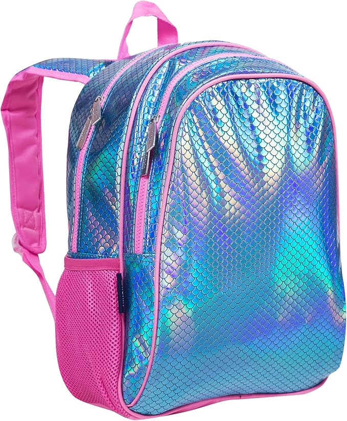 Mermaid Scales Kids Backpack – Wildkin 15-Inch Bag