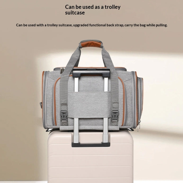 Portable Dog Travel Bag | Airline-Approved Pet Trolley Case