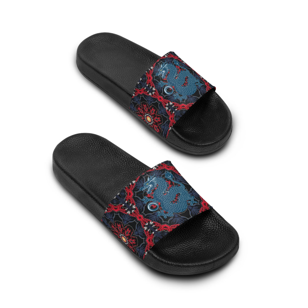 Women's Slide Sandals - Azure Dragon