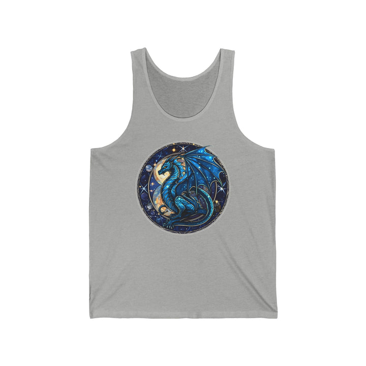 Unisex Jersey Tank - Blue Dragon