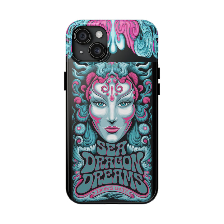 Tough Phone Cases - Sea Dragon Dreams Psychedelic