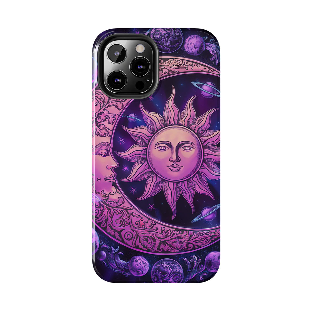 Tough Phone Cases - Purple Moon