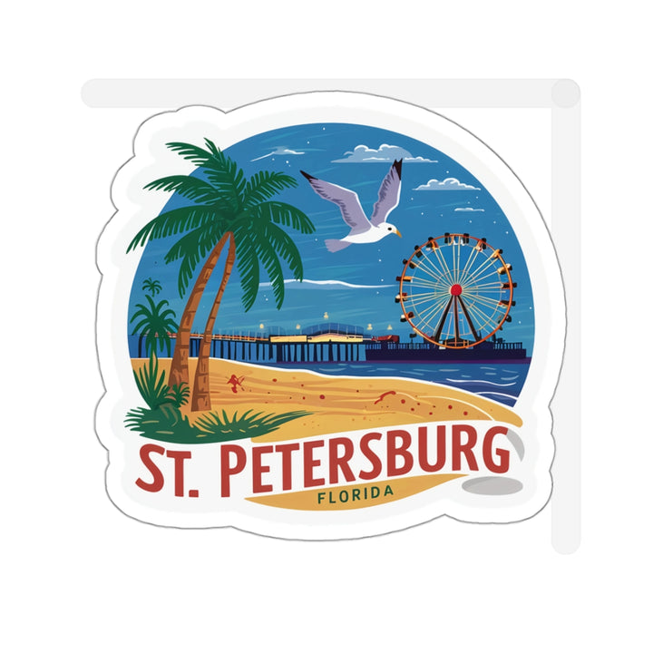 Kiss-Cut Stickers - Saint Petersburg Florida