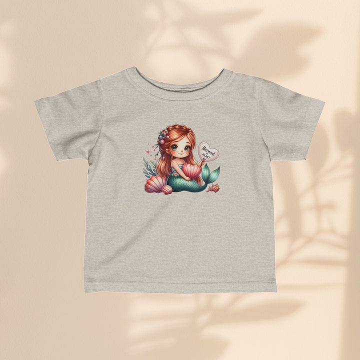 Infant Fine Jersey Tee - Mermaid At Heart