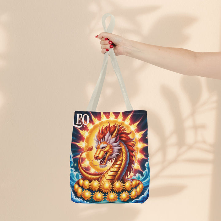 Leo Zodiac Tote Bag, Astrology Bag, Horoscope Tote, Birthday Gift, Festival Bag, Celestial Art Bag