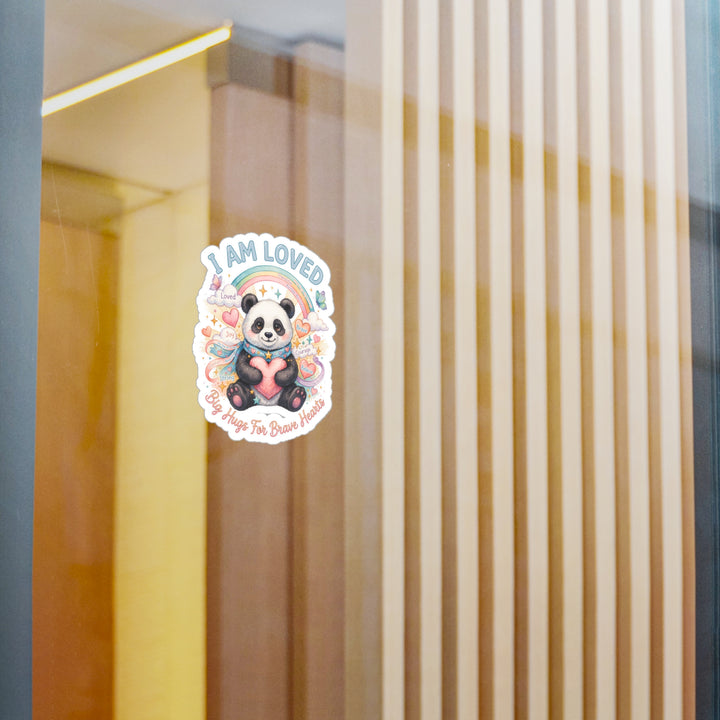 I Am Loved Panda Sticker | Brave Buddies™