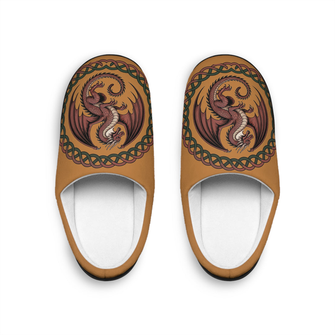 Ancient Dragon Men's Indoor Slippers