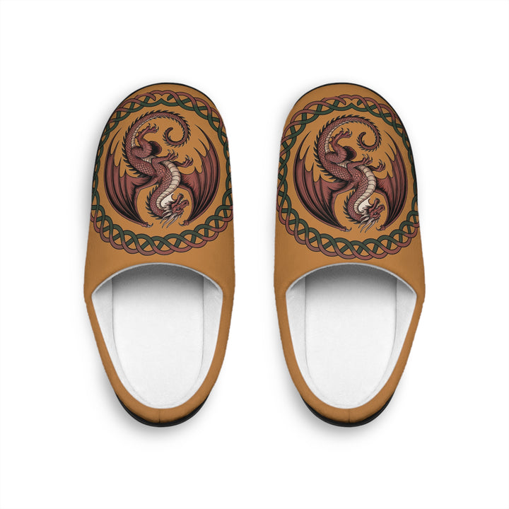 Ancient Dragon Men's Indoor Slippers