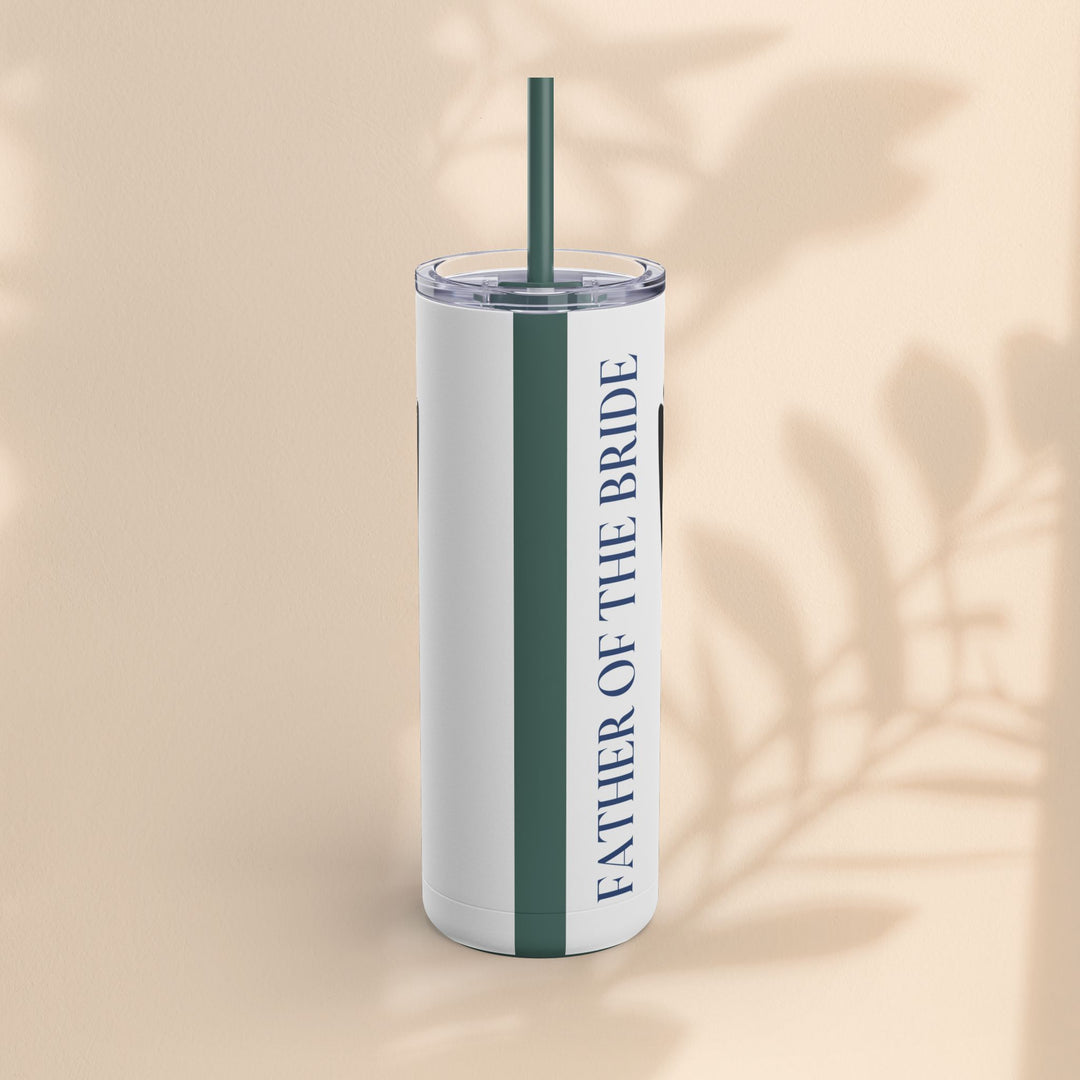 Father of the Bride Tumbler – Elegant Drinkware, Wedding Day Gift & Keepsake for Dads