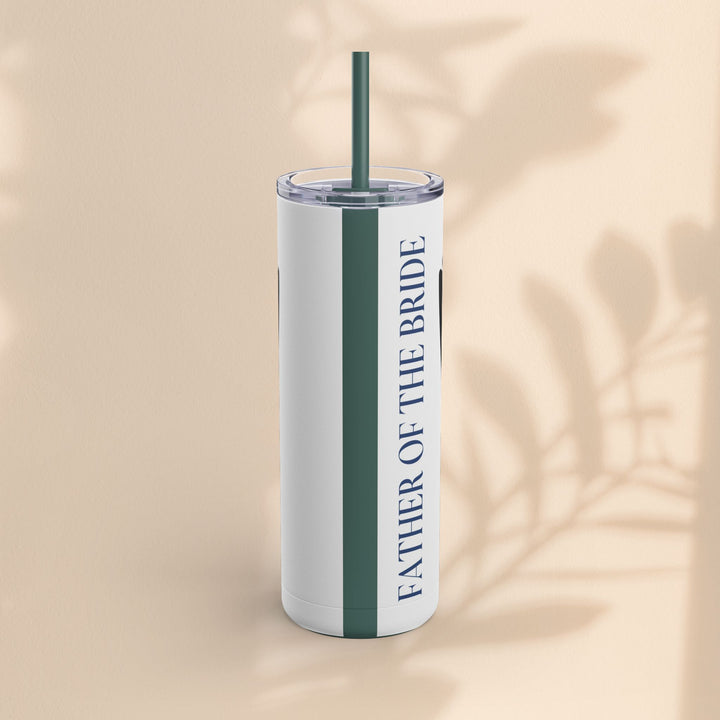 Father of the Bride Tumbler – Elegant Drinkware, Wedding Day Gift & Keepsake for Dads