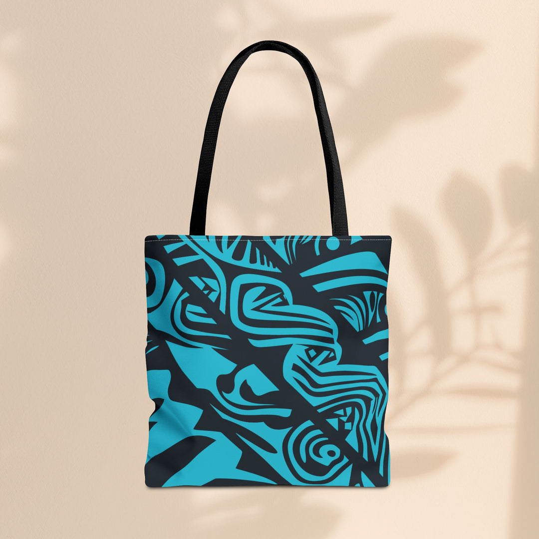 Tote Bag (AOP) - Blue Tribal