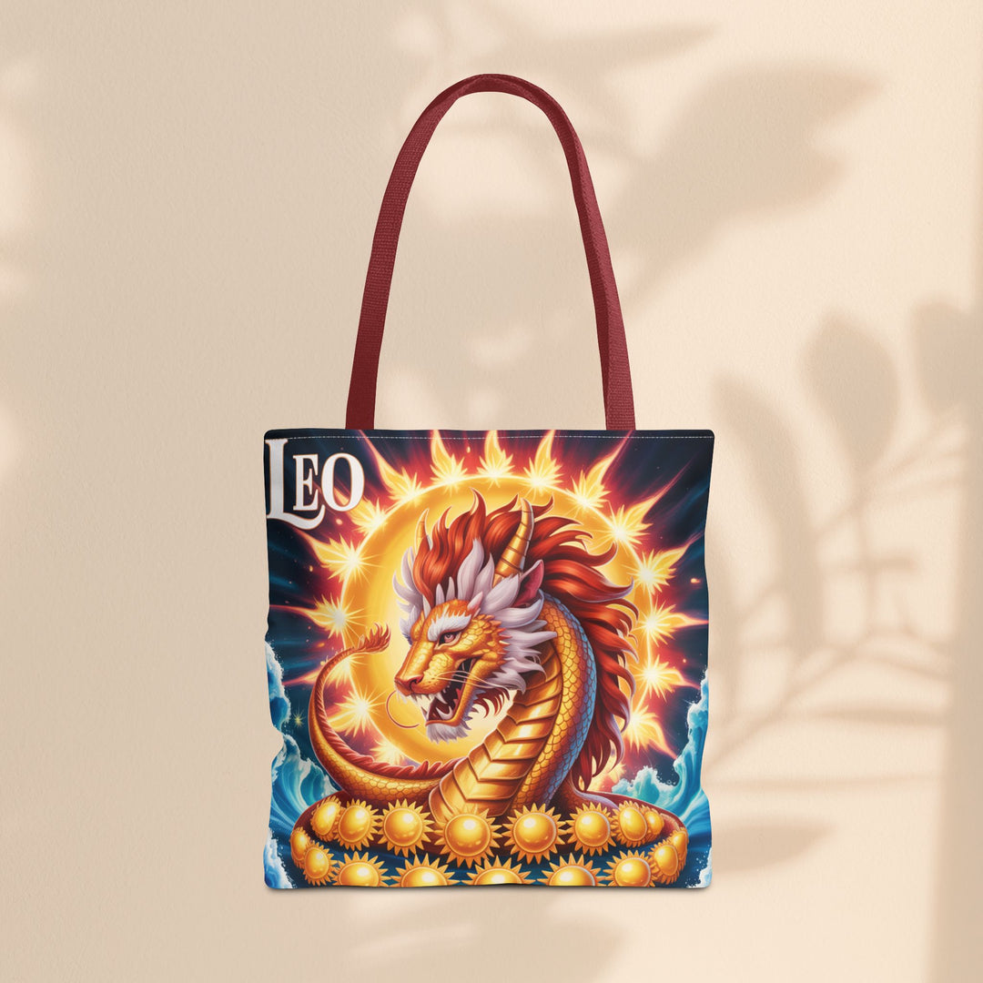 Leo Zodiac Tote Bag, Astrology Bag, Horoscope Tote, Birthday Gift, Festival Bag, Celestial Art Bag