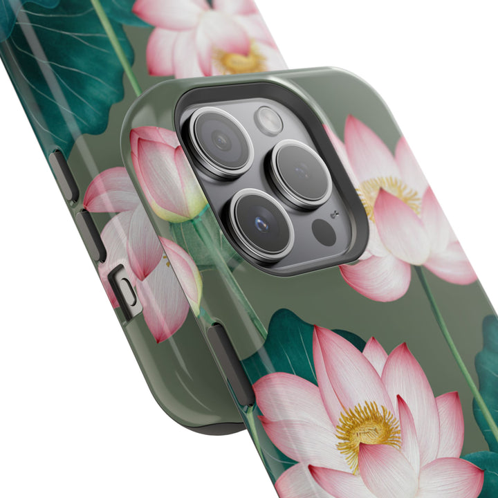 Impact-Resistant Cases - Lotus Flowers