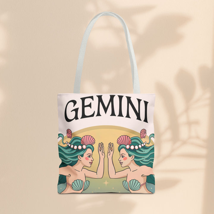 Gemini Zodiac Tote Bag, Astrological Bag, Personalized Gift, Astrology Lover, Horoscope Accessory, Birthday Present