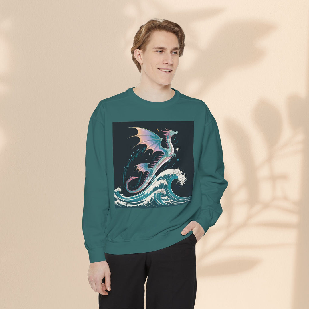 Mythical Dragon Wave Sweatshirt