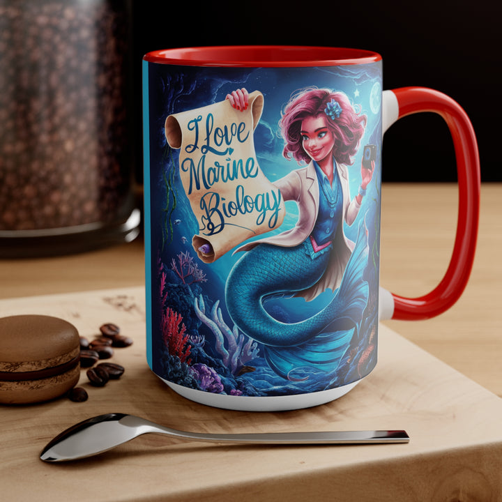 Accent Mugs - Love Marine Biology