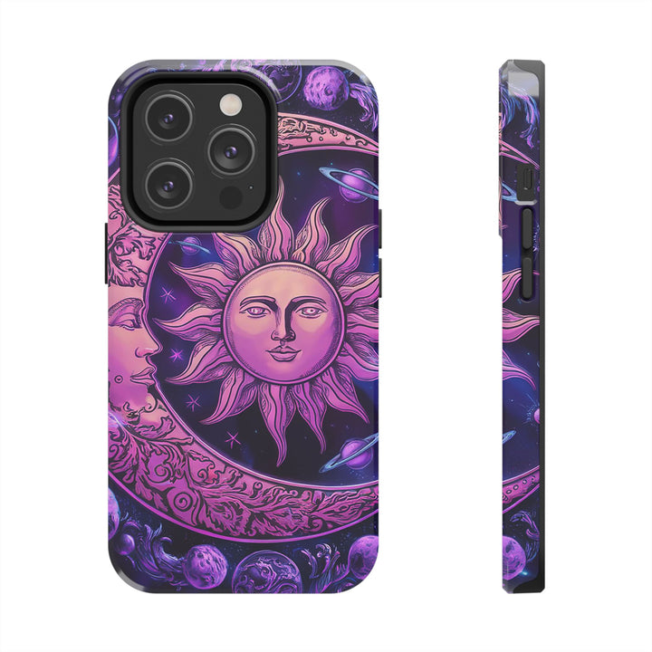 Tough Phone Cases - Purple Moon