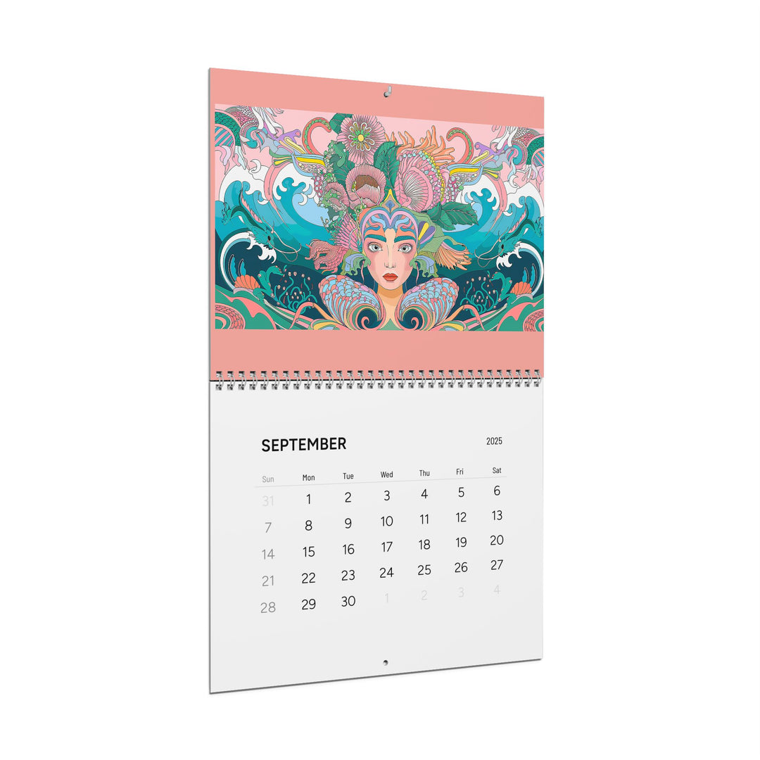 Wall Calendar 2025 Sea Dragon Dreams Calendar